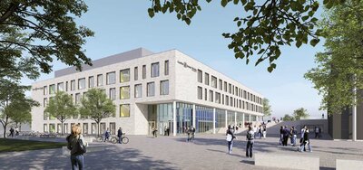 Die Goetheschule in Wetzlar wurde neu gebaut. Einzugstermin war im Sommer 2021.