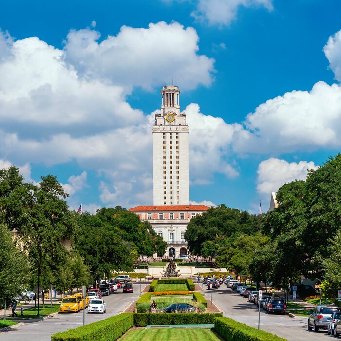 An der University of Texas in Austin studieren mehr als 50.000 Studenten