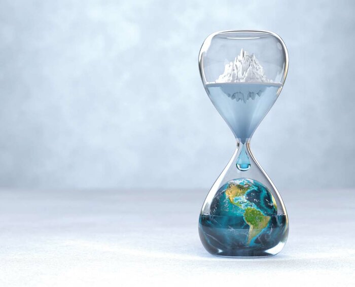 Die Welt im Stundenglas – Klimawirkungs- und Risikoanalysen geben ausreichend Anlass zum Umdenken.
