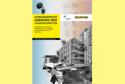 Cover "Klimaangepasste Gebäude und Liegenschaften"
