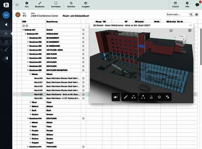 Mit dem „Nova Ava BIM BIM Add-On“ kommt das 3D-modellbasierte Baukostenmanagement jetzt live ins Web.