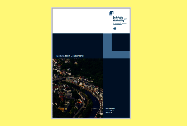 Cover der Studie "Kleinstädte in Deutschland"