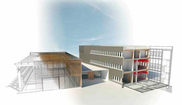 Das neue Zeluba-Forschungsgebäude