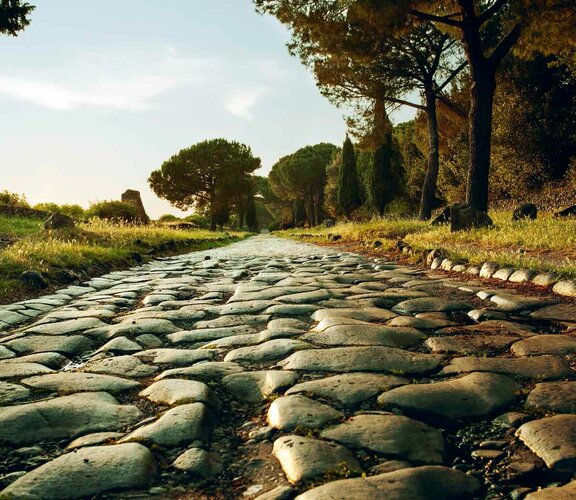 Die Via Appia wird als die Königin der Straßen bezeichnet.