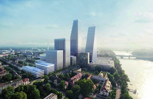 Abb. 1: Seit September 2022 gilt der Roche Bau 2 in Basel als höchstes Gebäude der Schweiz.