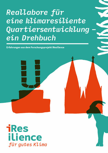 Cover "Reallabore für eine klimaresiliente Quartiersentwicklung"