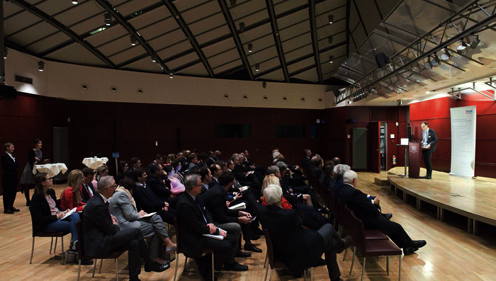 85 Gäste waren der Einladung der Bundesingenieurkammer zu ihrem politischen Abend in die Vertretung des Freistaats Bayern gefolgt.