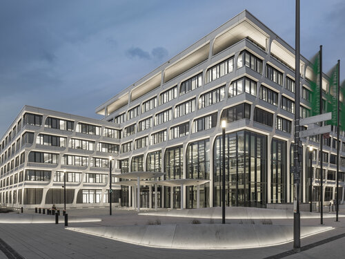 Fassade der neuen Konzernzentrale HeidelbergCement