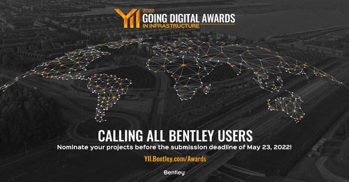 Kontinente bei Nacht: Going Digital Awards in Infrastructure 2022