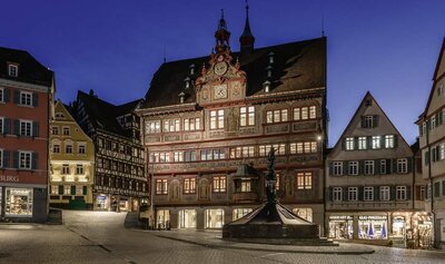 Das Rathaus „Am Markt“ ist eines der bedeutendsten historischen Gebäude in Tübingen und in der Region.