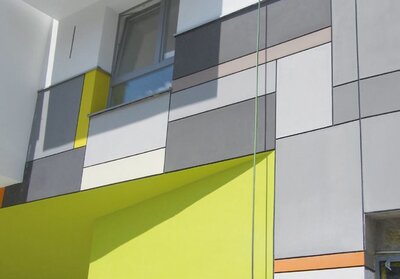 Austrotherm Fassadenprofile können Neubauten besondere Akzente verleihen