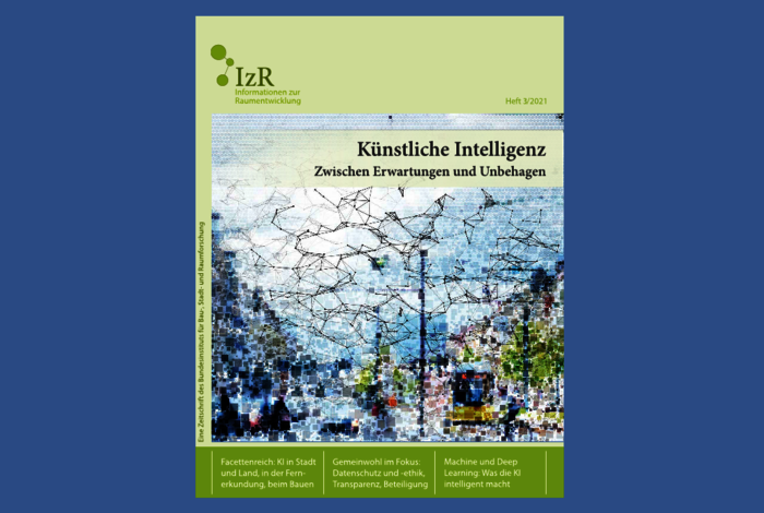 Cover Informationen zur Raumentwicklung (IzR): Künstliche Intelligenz, Quelle: BBSR / IzR, 3/2021