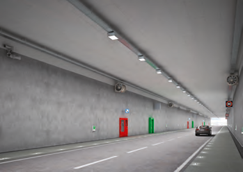 Die „Aestuver Tx“- Brandschutzplatten wurden speziell für die Anforderungen an den Brandschutz im modernen Tunnelbau entwickelt.