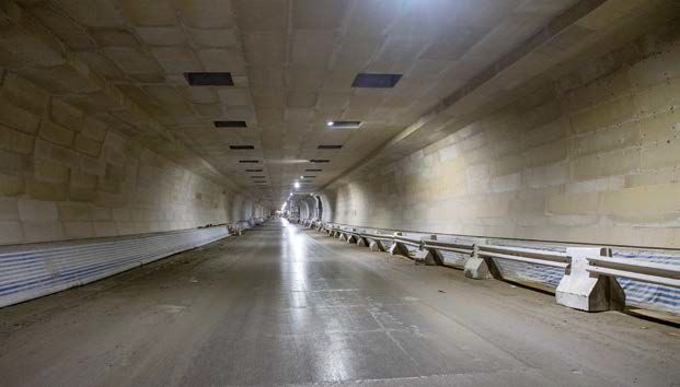 Aestuver Brandschutzplatten schützen die Betonstruktur auch im Tunnel-Großprojekt Tuen Mun – Chek Lap Kok Link in Hong Kong.