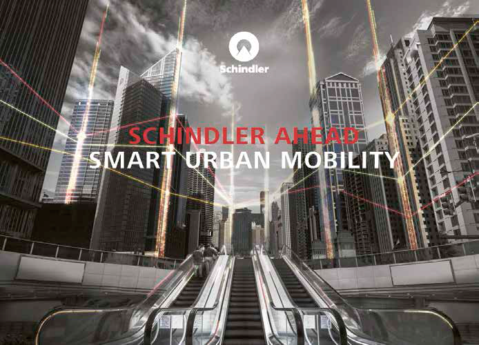 Hannover Messe 2017: Schindler präsentiert die digitale Plattform „Schindler Ahead“.