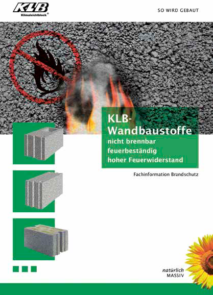 Die neue KLBFachbroschüre bietet ausführliche Erläuterungen zu gültigen Vorschriften und Normen rund um den Brandschutz.