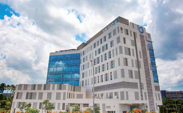 TÜV Süd verwendet in Singapur für den Bau seiner siebenstöckigen Asean-Zentrale digitale Baulösungen, so auch einen digitalen Zwilling und Building Information Modeling.