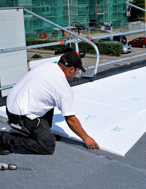 Dachreitersystem für die Punktentwässerung bei vorhandenen Flachdächern